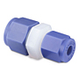 Straight_Plastic_PFA_Tube_Fittings_Reducing_Union